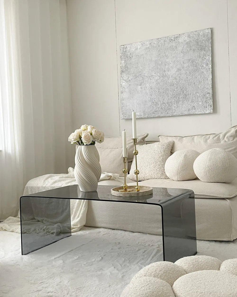 Tempered Glass Coffee Table