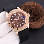 YACHT-MASTER STEEL CASE RUBBER STRAP