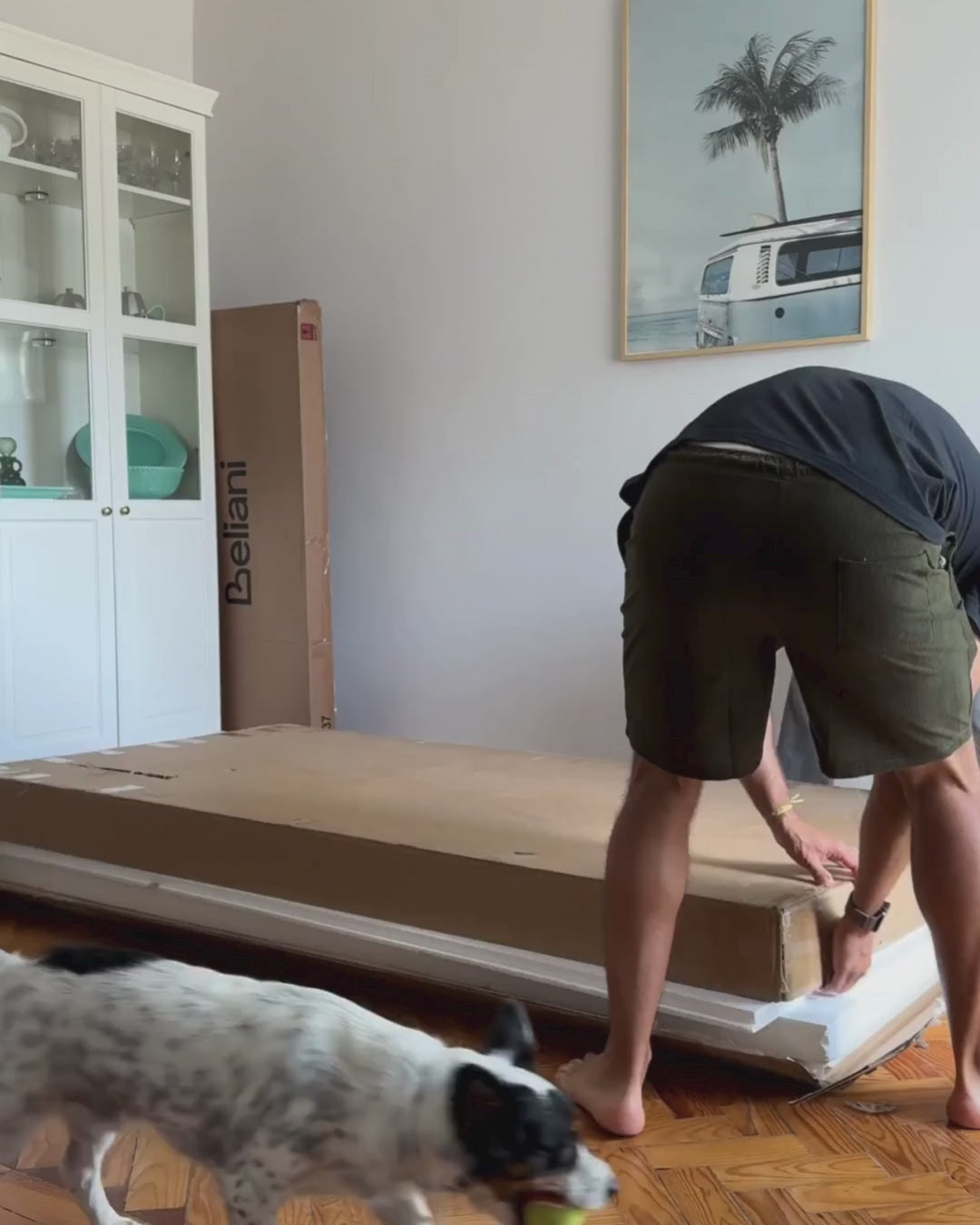 Dining Table ONDLE Off-White 188 × 94 cm