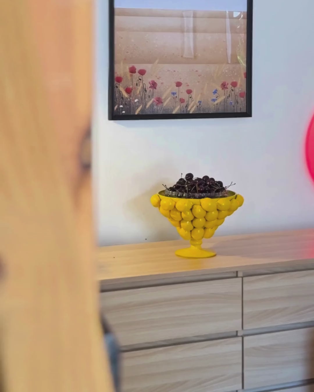 6 Drawer Chest Cardigan Light Brown