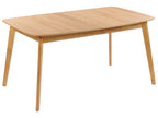 Mid-Century Modern Wooden Dining Table – Walnut Finish