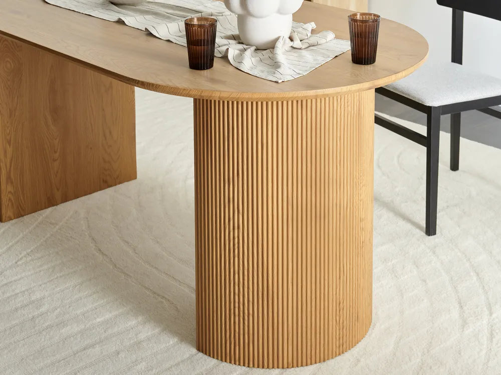 Dining Table SAVORY Light Brown 180 × 90 cm