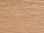 Modern Oak Platform Bed Frame – Minimalist Wooden Bed with Chevron Headboard